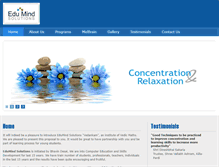 Tablet Screenshot of edumindsolutions.com